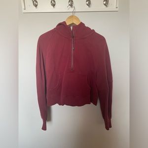 Lululemon scuba oversized half zip hoodie Size M/L